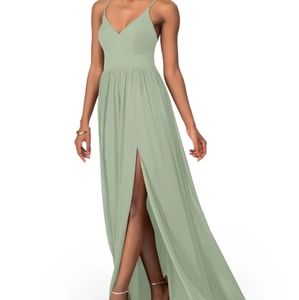 Azazie Kiri in Dusty Sage